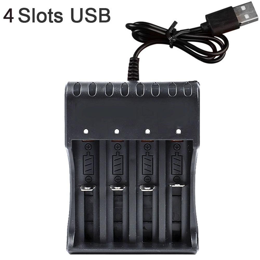 1Pcs USB 18650 Battery Charger  for 10440 14500 16340 18350 18500 26650 Battery