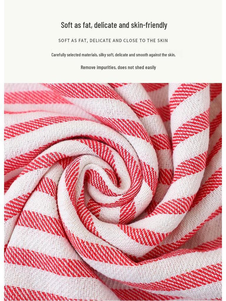 Large & Thick Tassel Turkish Beach Towel – Absorbent, Outdoor Sunscreen Bath Towel