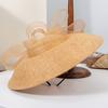 new spring and summer big-brimmed top hat children French retro fashion small headgear bow socialite banquet