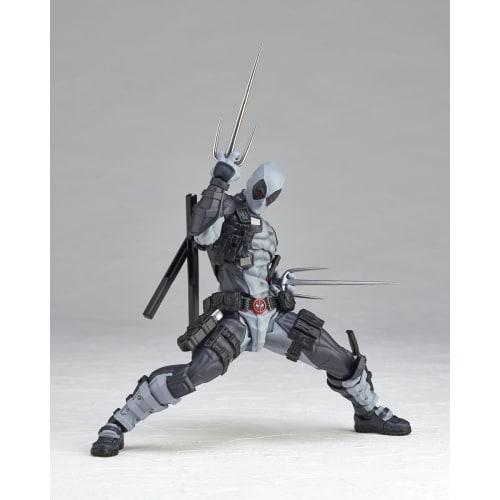 Kaiyodo Revoltech Amazing Yamaguchi Deadpool Ver. 2.5 X-Force Color, Approximately 170mm Tall, Non-scale PVC & ABS Painted Action Figure