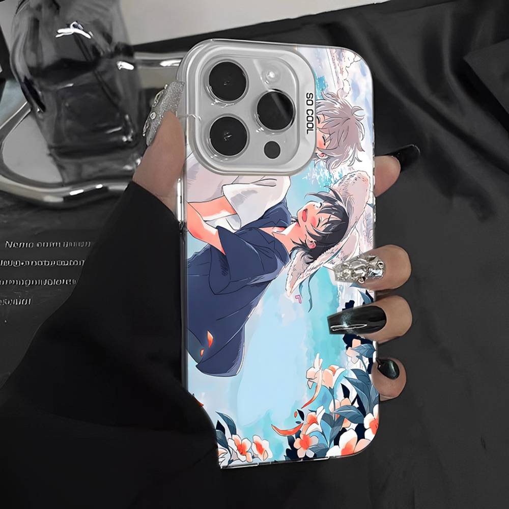 Anime Movie Umibe No Etranger Phone Case For IPhone 16 15 14 13 12 11 17 Pro MAX Plus Pro Matte Shockproof Cover