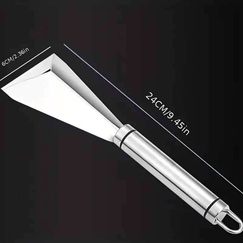 

A triangular stainless steel fruit and vegetable carving tool Precision DIY Kitchen Utensils Suitable for creative platter decoration and A-Nordic silver