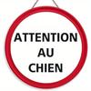 1pc 2d Flat Round Wooden Sign - 20cm No Trespassing On Private Road Warning Video Surveillance Wall Poster Board Courtyard Rigid Safety Sign