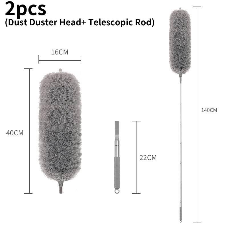 Premium 2.8 Meter Extendable Dusting Duster For Efficient Household Cleaning And Dust Removal