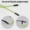 Nonslip Polyester Glasses Cord Eyeglass Lanyard Holder Strap Double Hole Design For Night Jogging And Night Sports
