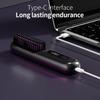 Adjustable Temperature Hair Brush Portable Wireless Charging Hair Straightener with Fast Heating Negative Ions for Fluffy Curly