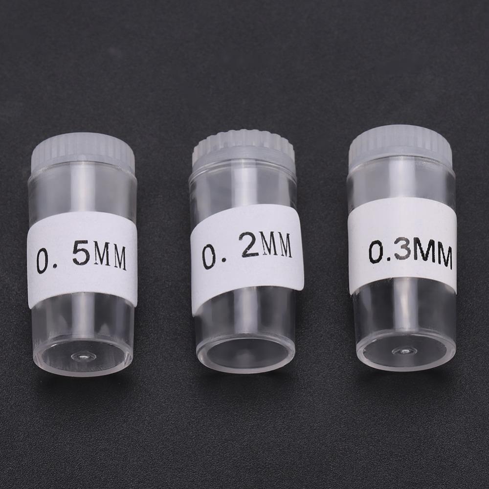 3Pcs 0.2/0.3/0.5mm Airbrush Nozzle Airbrush Accessories Airbrush Replacement Maintenance