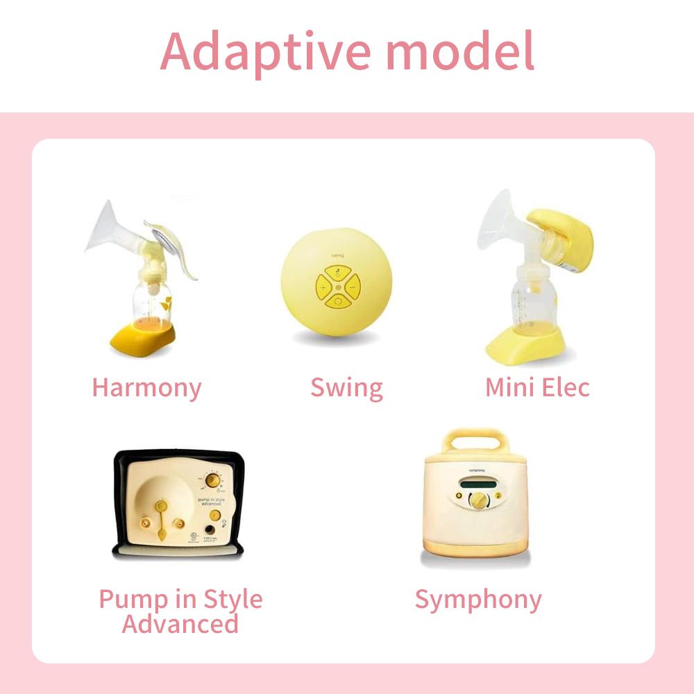 Breast Pump Parts Compatible with Medela, Membranes Valves for Breast Pump Accessories Breastfeeding Replacement Parts