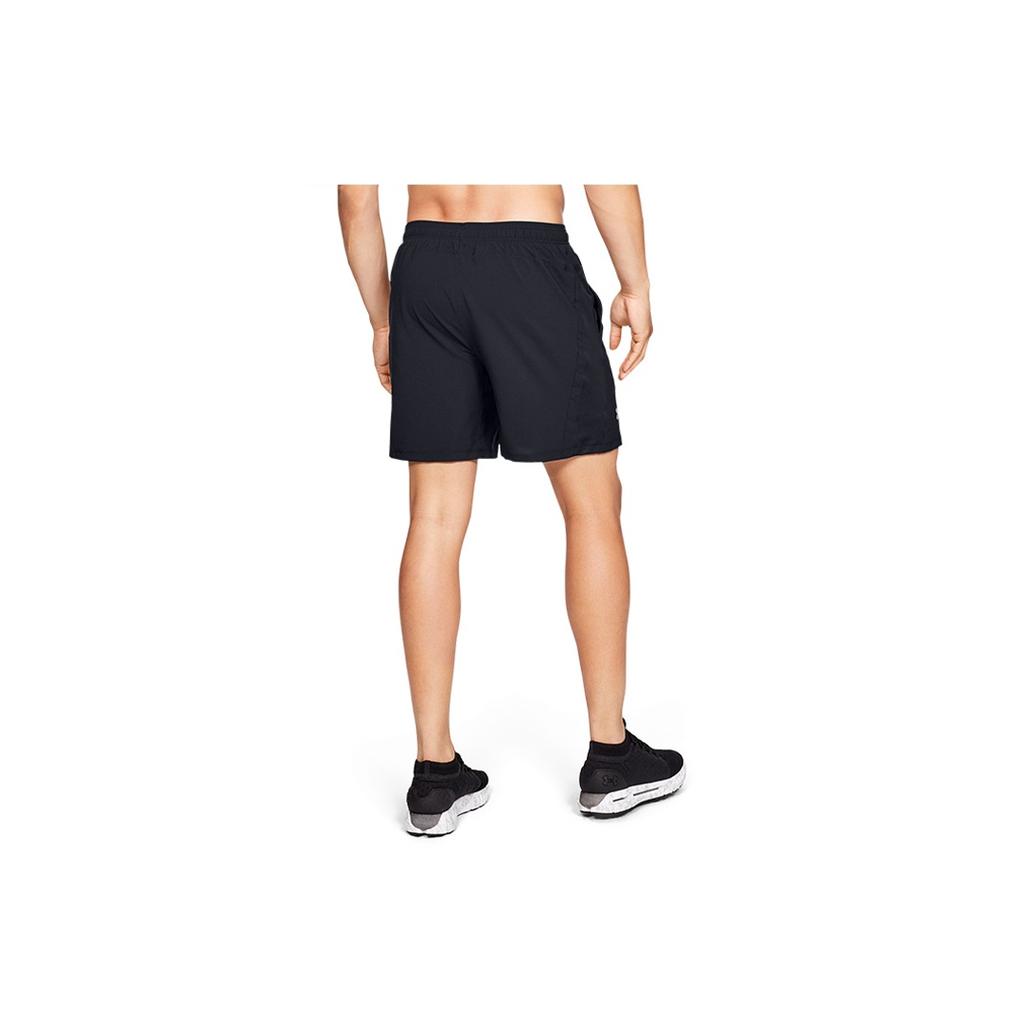 Under Armour 2-in-1 Running Shorts Men Bottoms Black 1326576-001