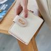 Fashion Short Wallet Women Zipper Hasp Panelled Small Purse High Capacity Coin Purse Card Holder Carteras Para Mujer Wallets