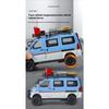 1/24 Wuling Rongguang Off-road Van Alloy Model, Cool Sound and Light, Four-wheel Shock Absorption, Exquisite Desktop Ornaments, Christmas Gifts