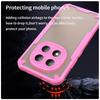 For Xiaomi Redmi Note 15 Pro 5G (Global) Case PC + TPU Semi-Transparent Frosted Finish Protective Phone Cover