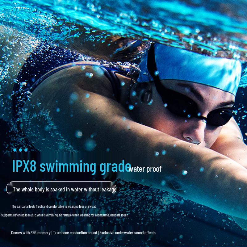 Private Model S10 Waterproof Wireless Bone Conduction Sports Earphones