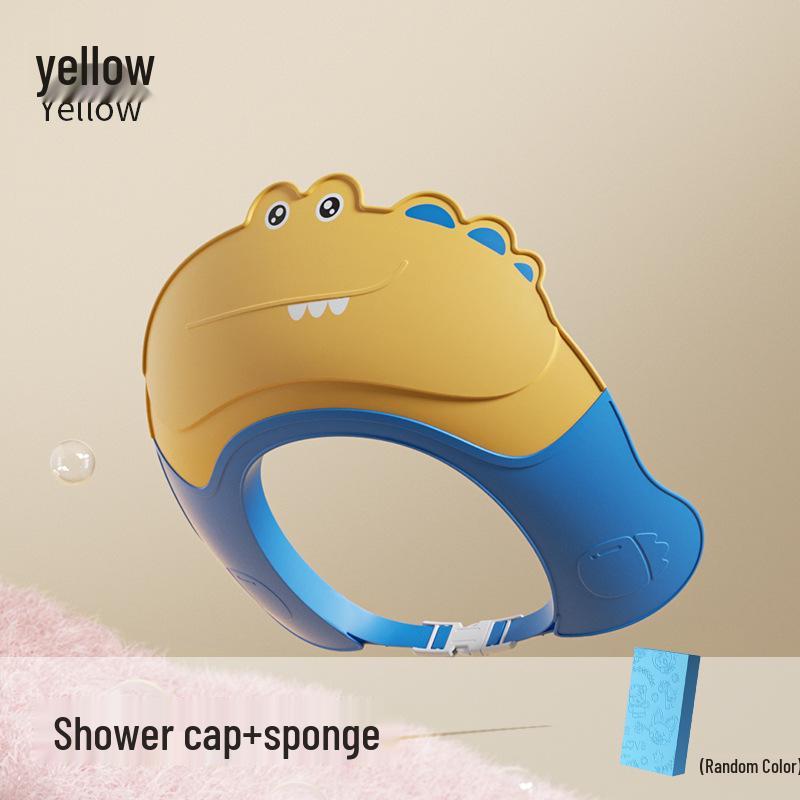 Visera Impermeable para Champú y Gorro de Baño para Niños