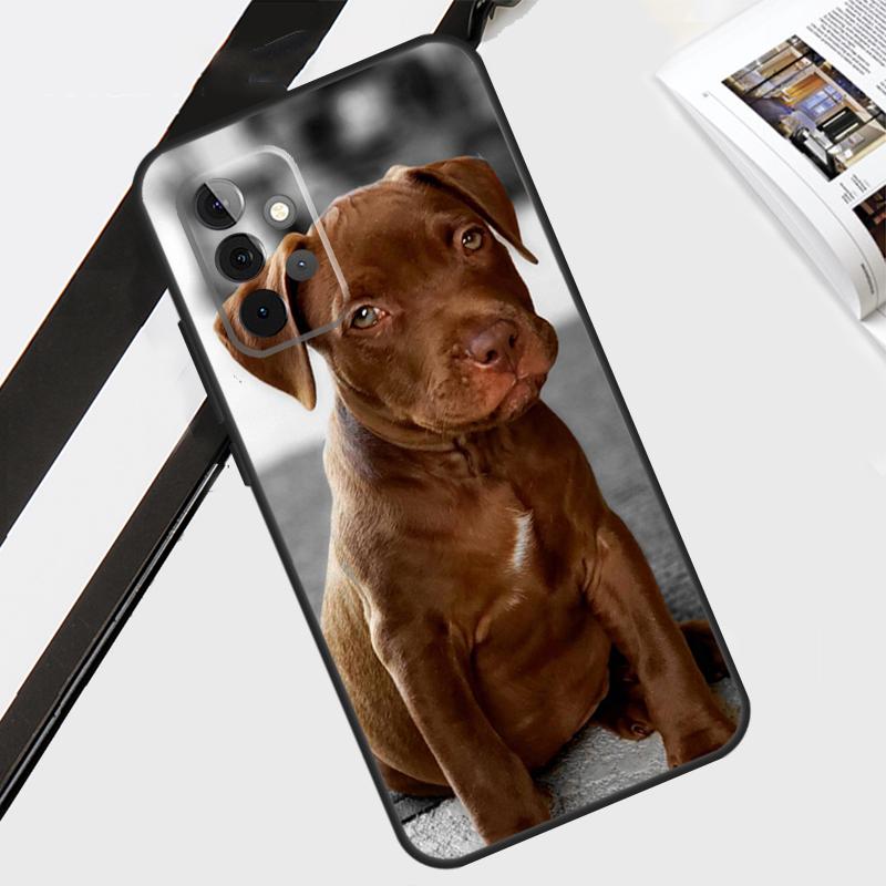 

Cute Pit Bull Dog Pitbull Case For Samsung Galaxy A06 A56 A36 A26 A16 A54 A34 A14 A12 A22 A32 A52 A13 A53 A15 A35 A55 Samsung A25