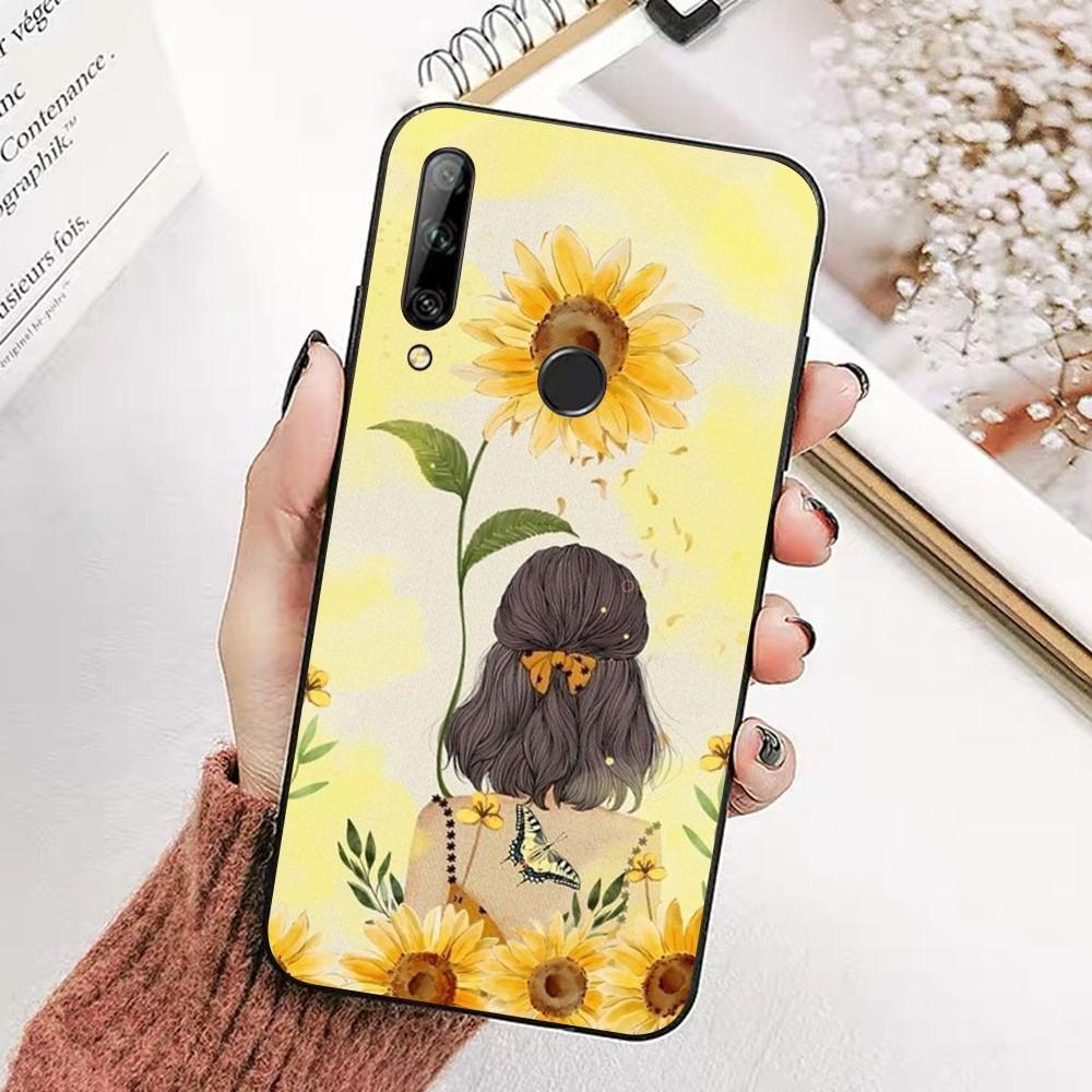 Sunshion girl Phone Case For Huawei Honor 10 lite 9 20 7A 9X 30 50 60 70 pro plus Soft Silicone Cover