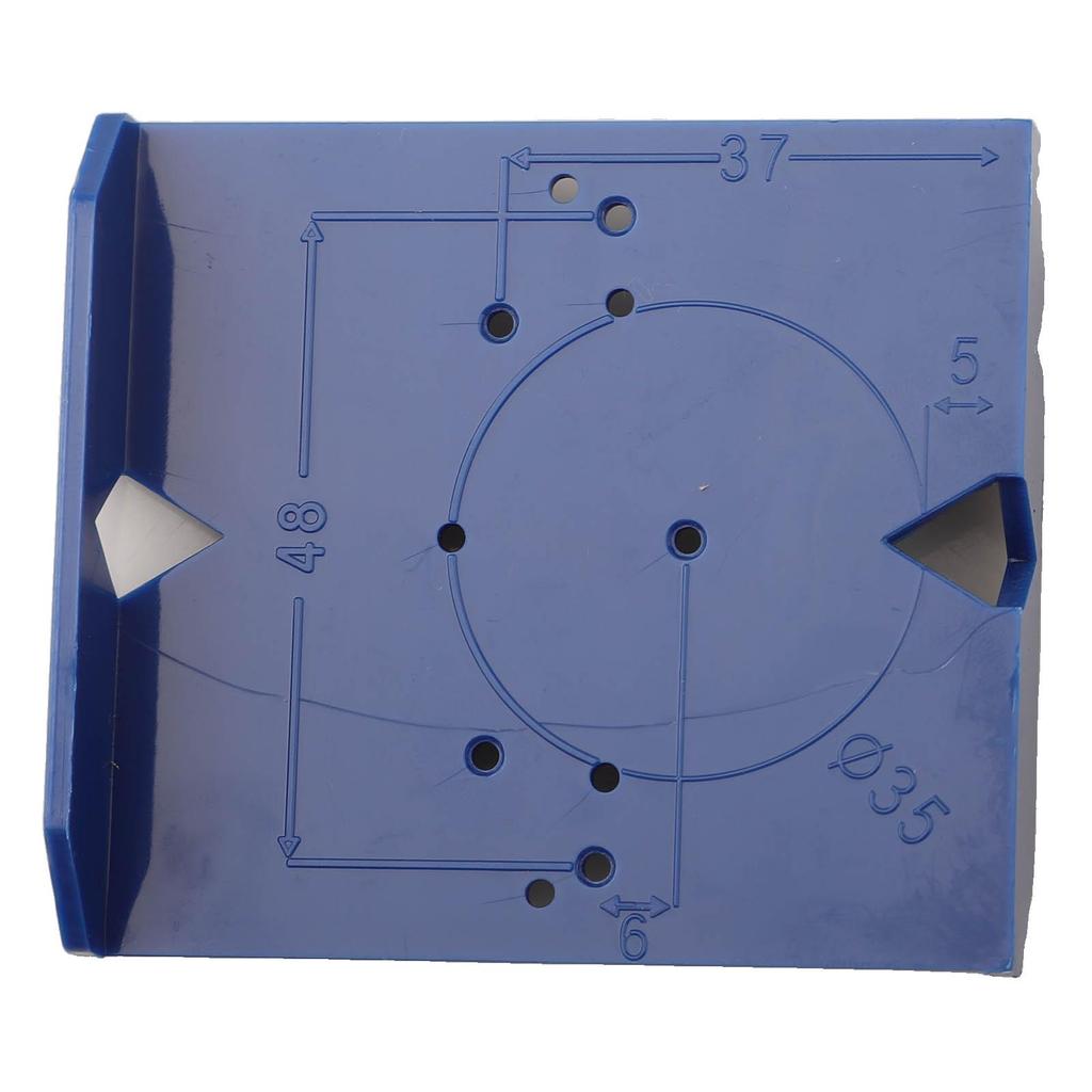 Professional Hinge Hole Jig Template for Accurate Cabinet Installation