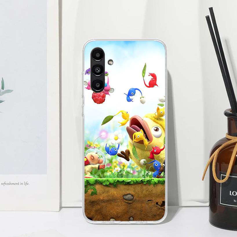 Game P-PikminS 4 Phone Case For Samsung Galaxy A17 A37 A57 A16 A26 A36 A56 A15 A25 A35 A55 A14 A24 A34 A54 A13 A23 A33 A53 A07 G