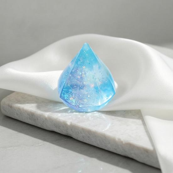 Yousheng Stressabbau Strass-Quetschspielzeug, Klares Glitzer-Strass-Sensorikspielzeug, Weicher Dehnbarer Stressball Fidget Toy, Gastgeschenke für Kinder