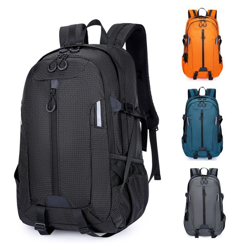 Zip Backpack Outdoor Large Capacity Mountaineering Bag Splash Proof Travel Bag