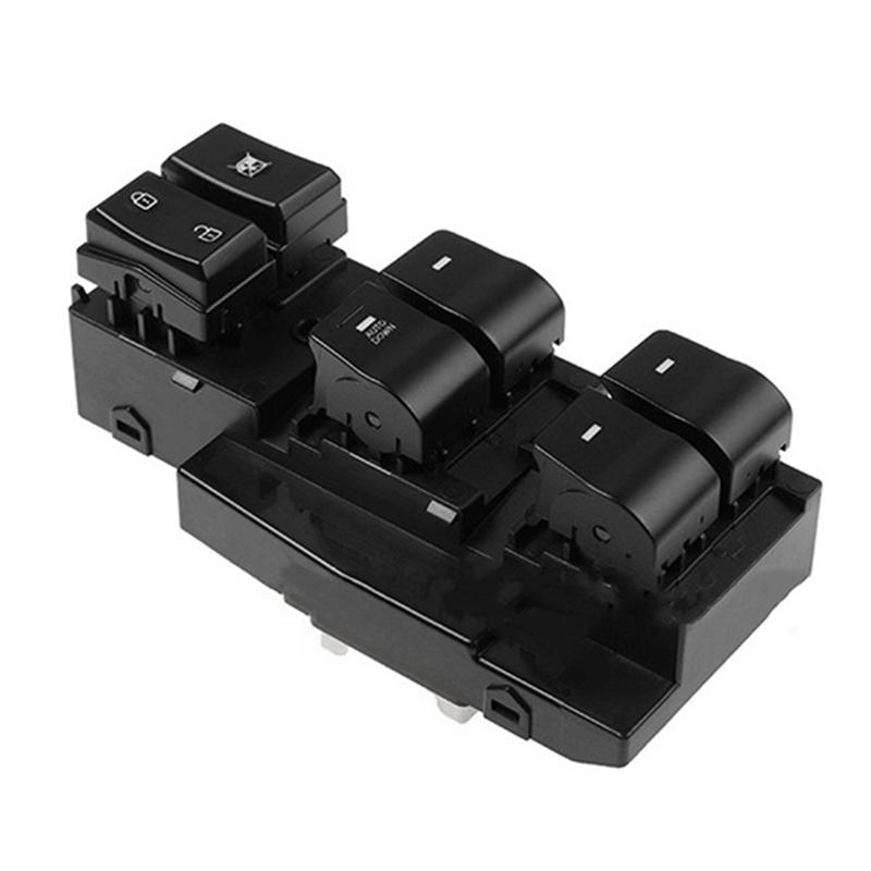 1 Piece Electric Power Window Master Control Switch Regulator Button 93570-F21004X Black Plastic For Hyundai Elantra 2017-