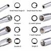Ensemble d'outils carburateur - AIMOONSA - Pour moteurs à carburateur 2 temps - Kit 8 pièces - Acier inoxydable - Manche ergonomique