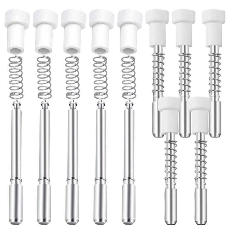 

Easy Install Window Screen Fastener Clips Strong Aluminum Screen Spring Latches set Secure fitting for Replacement Screens 1