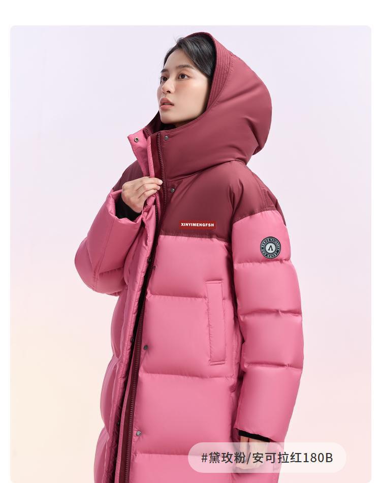 New down cotton-padded clothes, couple loose and long winter thickened coat, cotton-padded jacket thickened bread clothes.