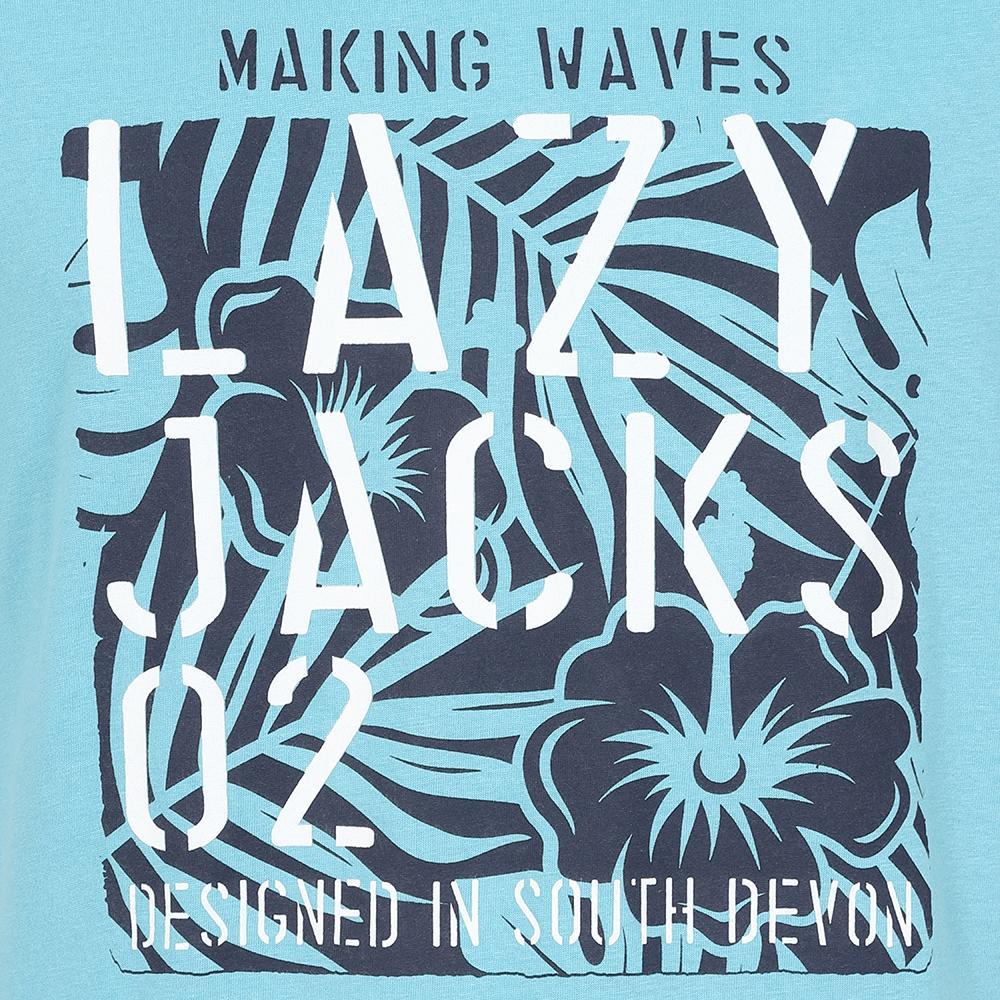 Lazy Jacks Mens Printed Cotton T-Shirt