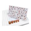 3D Waterproof Self-Adhesive Flower Nail Stickers: Spring Peach, Rose, Cherry Blossom Decals