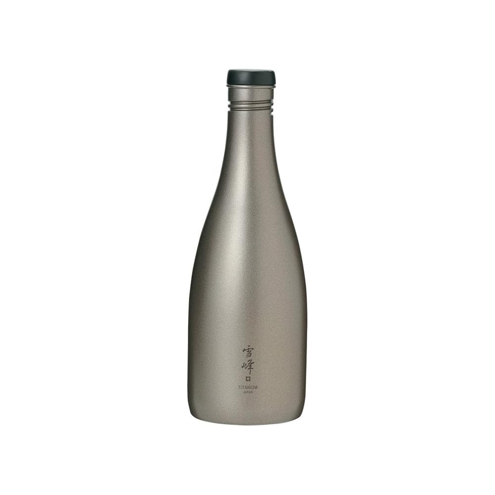 Snow Peak Titanium TW-540 Sake Bottle Lightweight Portable Design 500ml