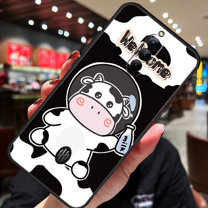 Milk Cow Skin Print Luxury Case For ZTE Nubia Red Magic 10S 10 8 9 8S 9S 11 Pro Plus 10 Air 5G 6R 6 7 6S 7S Pro Cover
