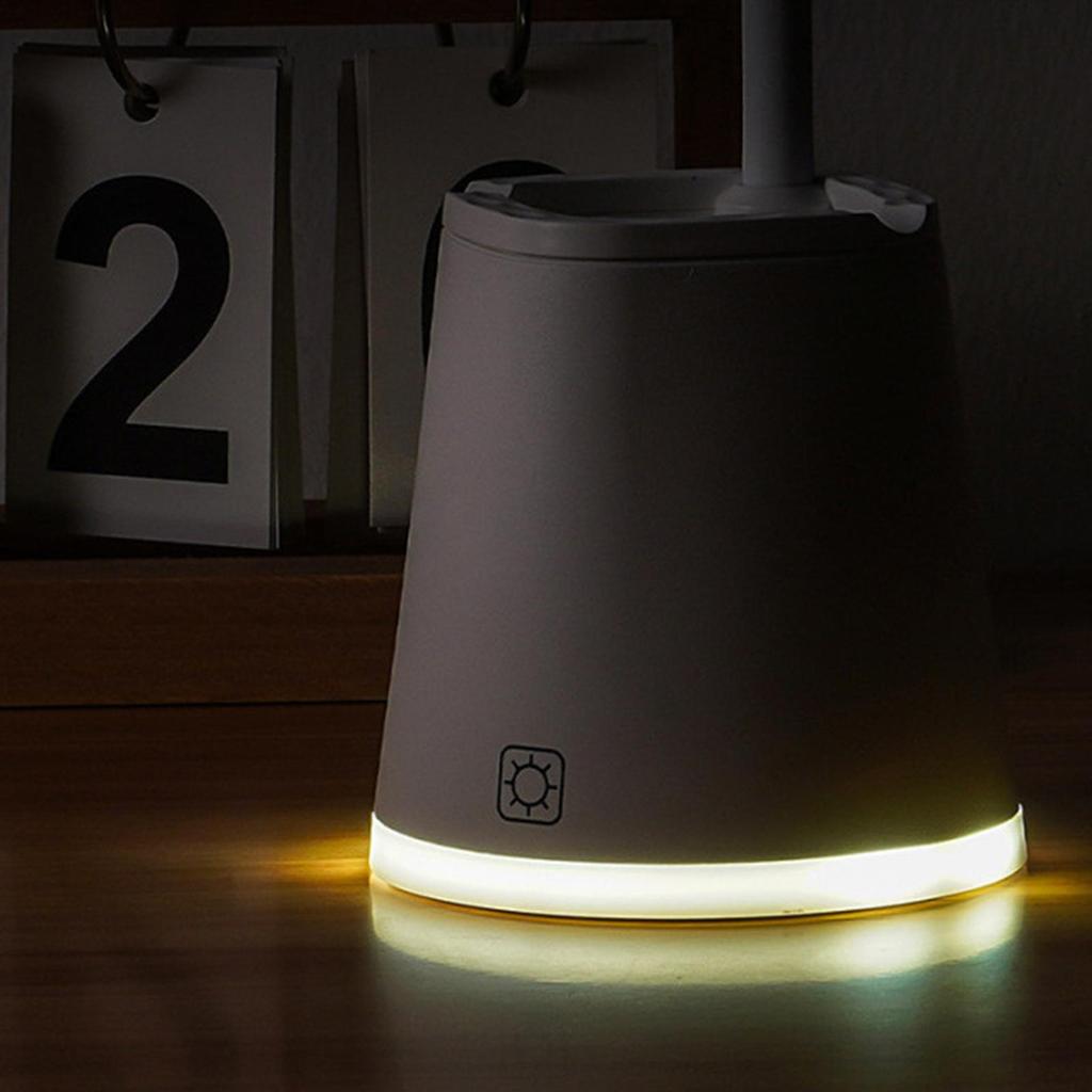 Bedside Table Lamp 4 Levels Adjustable Flexible LED Touch Control Accessories Table Top Lamp For Bedroom Study Work Dorm Nail