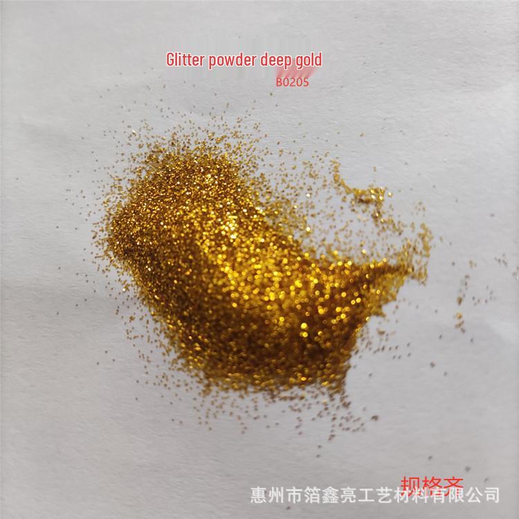 PET Gold & Silver Glitter Nail Art Sequins B0205 B0100