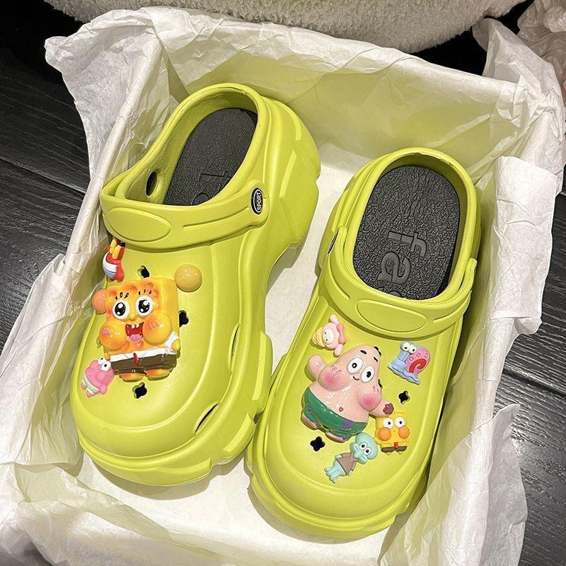 Cross-Border Cute Hat Coal Briquette & Shoe Accessories Set - Matching Shoe Buckle & Flower Set