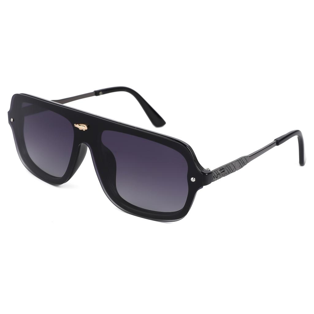Polarization Men's Sunglasses Big Frame Sunglasses for Men Women Alloy Frame Stylish Glasses for Traveling Fishing Driving UV400 Protection
