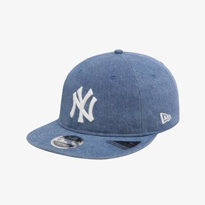 New Era Mlb New York Yankees Denim Strapback Blue 15131625