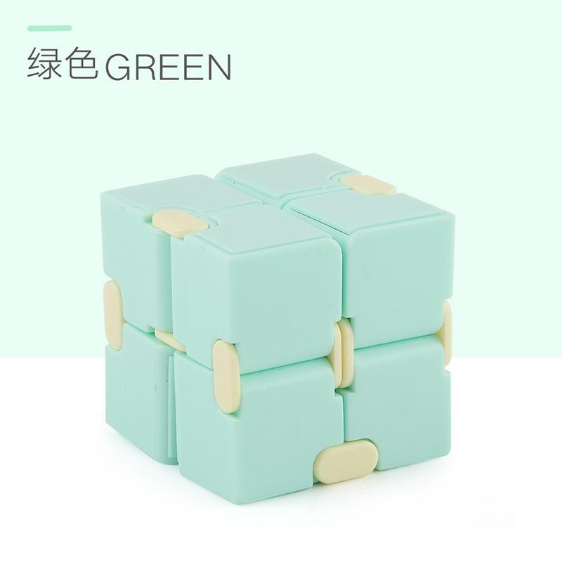 Hot Magic Puzzle Cube Anti Stress Relief Toys For Adults Infinite Flip Funny Cube Sensory Toys For Children Special Needs Gifts