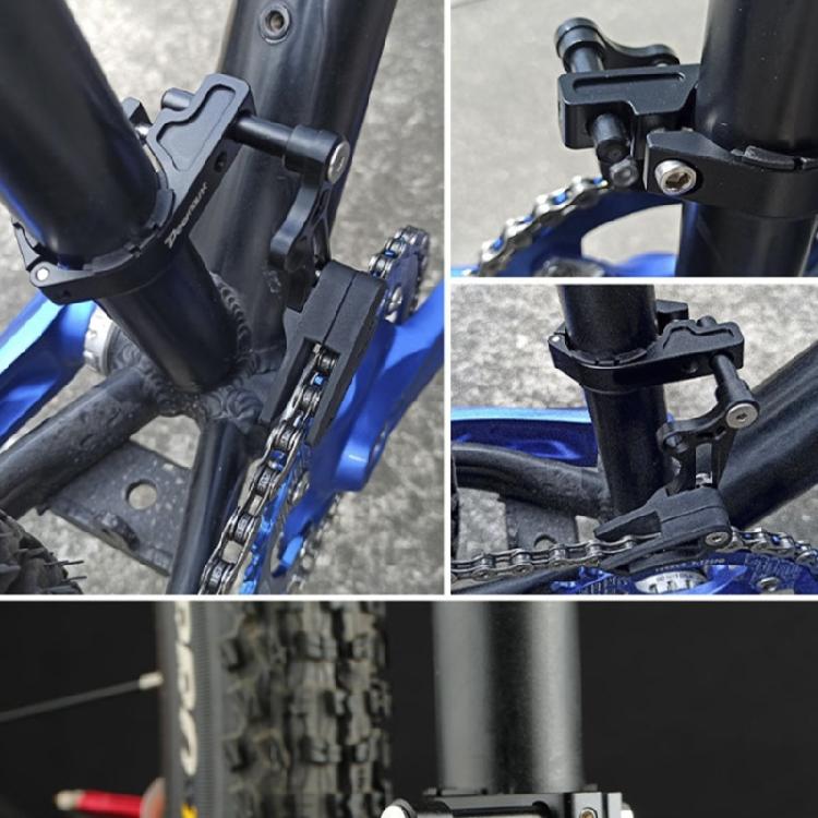 Bicycless Single Disc Chain Guide Drop Catcher Adjustable Single Crankset Bicycles Chain Protector Easy to Install