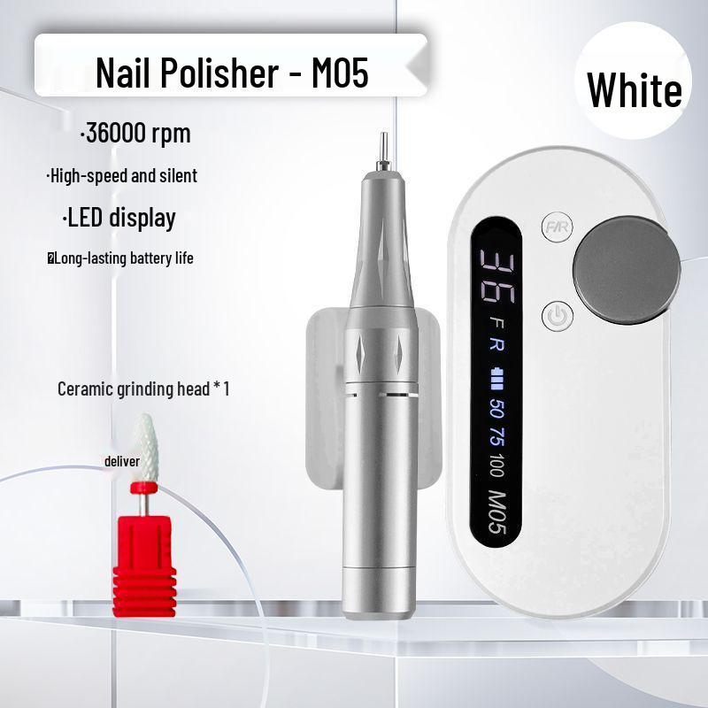 Portable Silent Electric Nail Grinder and Gel Remover