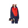 adidas Originals X Lotta Volkova Color Block Fashion Minimalist Versatile Jacket Women Jackets Red FT5868