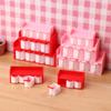 1/12 Dollhouse Mini Cartoon Seasoning Jar Model Dollhouse Kitchen Decoration Dolls House Scene Accessories Pretend Play Toys