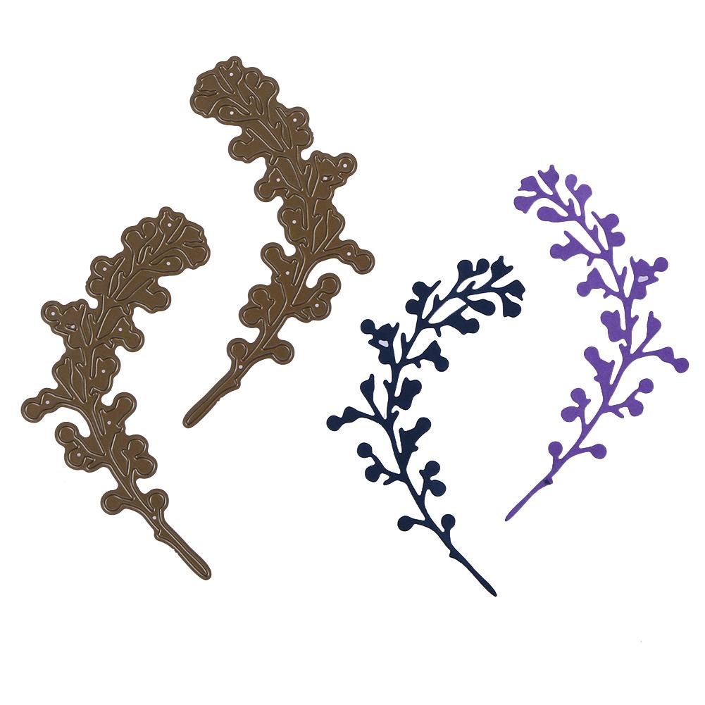 

Филиал для резки металла DIY Трафареты Скрапбукинг Тиснение Ремесло Декор-150863