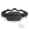 Large Capacity Multifunctional Waist Bag for Men and Minimalist Perfect for and Black Bag/Body Bag/Shoulder Women, Design, Lightweight, Cycling,