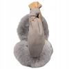 Winter Women's Earmuffs Ribbon Plush Warm Foldable Insulated
