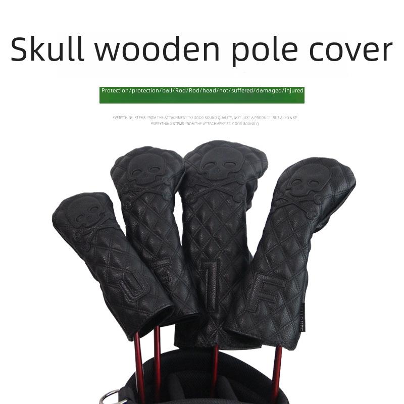 Copertura Impermeabile per Mazza da Golf con Teschio di Diamanti: Protegge i Legni 1/3/5/UT