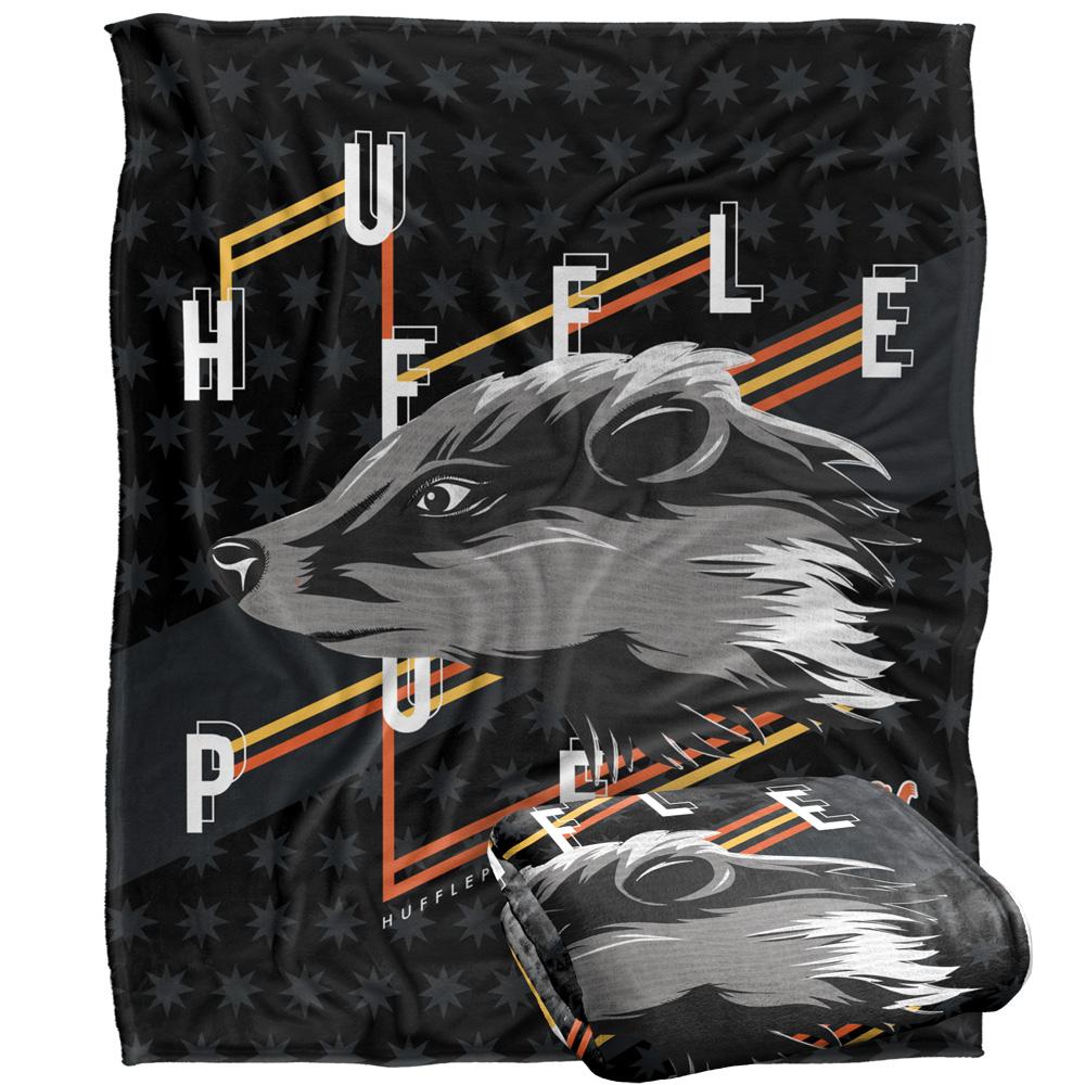 HARRY POTTER Hufflepuff Badger Blanket