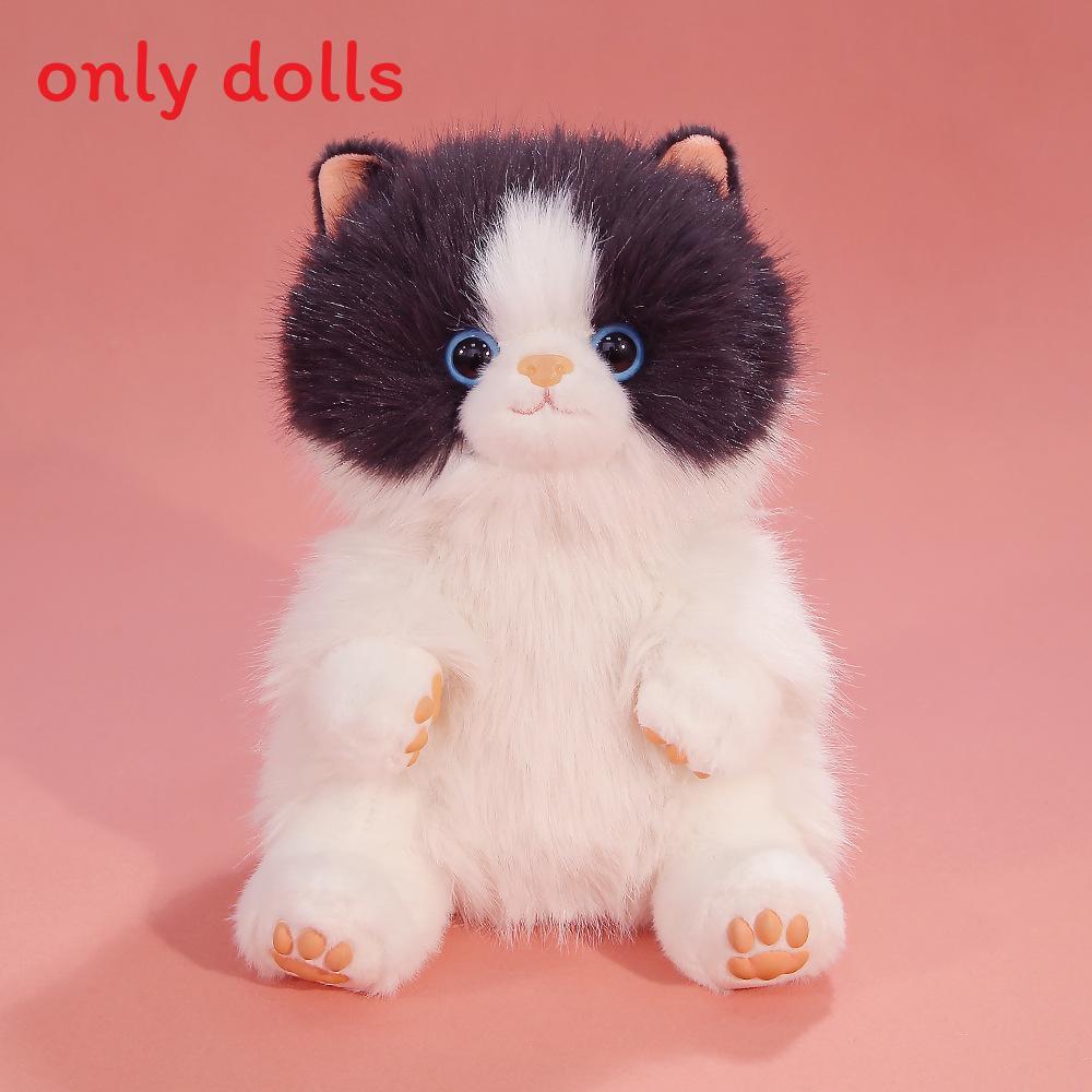 Plush Cat Keychain With Soft Short Pile Cotton For Gift And Decoration