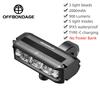 OFFBONDAGE Bicycle Light Front  Bike Light Waterproof Flashlight USB Charging MTB Road Cycling Lamp Accessories