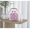 Tragbarer Mini Monster Dual-Sprüh-Befeuchtungsventilator Leiser wiederaufladbarer Schreibtischventilator